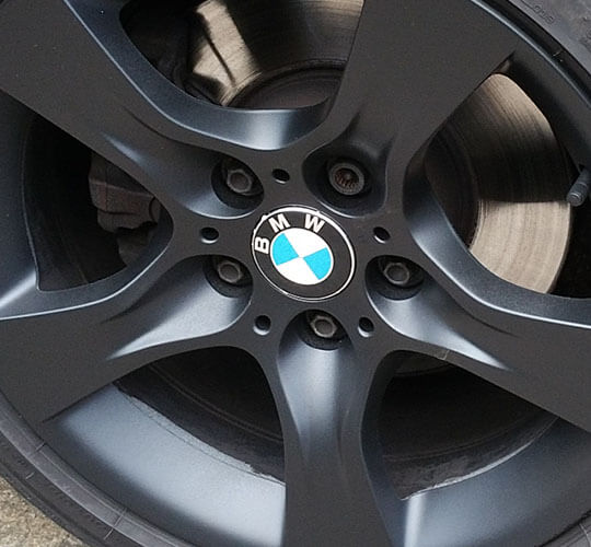 wheels wrapped